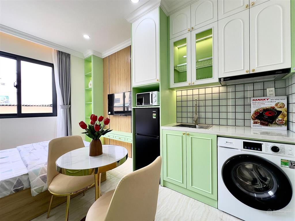 Hot deal! studio full nội thất thang máy tại nguyễn văn nghi