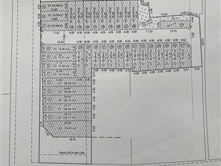 Bán đất dự án phân lô tây lân, bình trị đông, bình tân, diện tích 3700m2