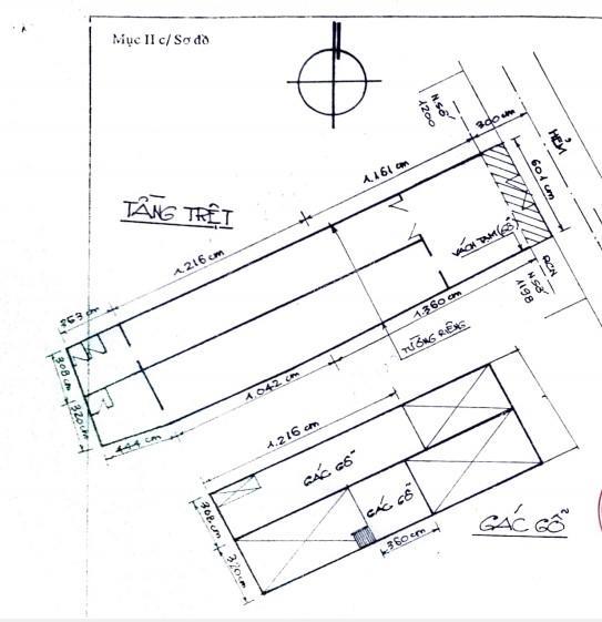 Nhà riêng diện tích 185 m2.  4pn và 2wc