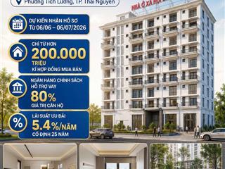 Nhà ở xã hội bình minh phát phường tích lương