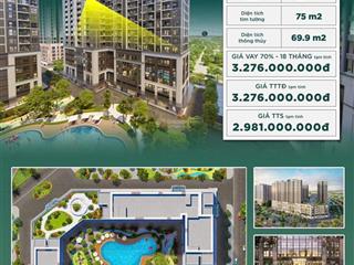 Duy nhất căn 2pn+1 view nội khu the sentosa cực đẹp độc quyền căn s3.12b12 giá nhỉnh 2,9ty
