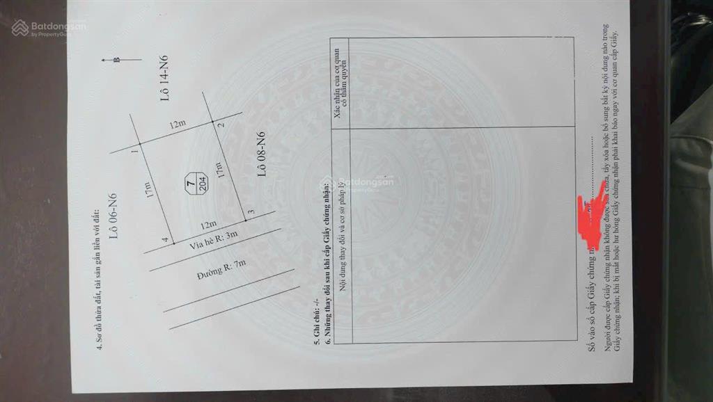 Chào bán lô biệt thự view công viên cây xanh 7n6 tại khu đấu giá an trại an lư hải phòng