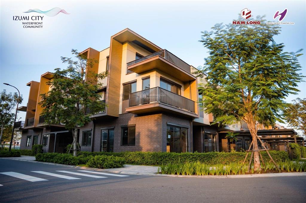 Izumi trực tiếp từ cđt nam long  nhà phố vườn compound bên sông đồng nai