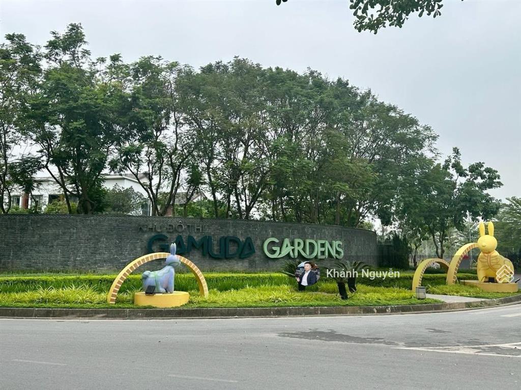 Biệt thự gamuda gardens  song lập đẳng cấp  320m2  mặt tiền 11m  không gian sống hiếm