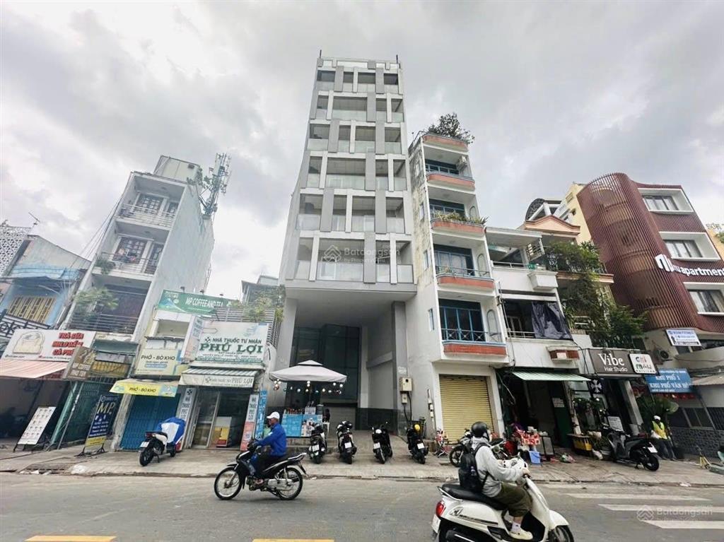 Bán tòa nhà mt cô bắc, quận 1 7x38m, cn 217m², hầm 7 tầng, hđt 350tr/tháng còn 7 năm giá 90 tỷ
