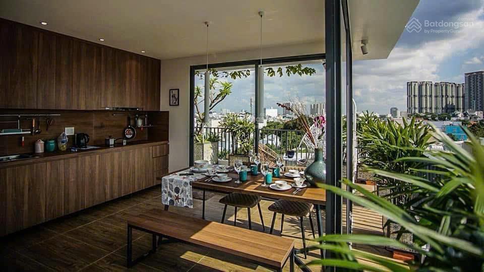 Building ch cao cấp mt đinh bộ lĩnh dt 22x22m cn 475m²  h8t  125 phòng  hđt 500tr/th giá 95tỷ