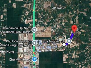 Tổng diện tích 10 * 50 có sẵn 100m2 thổ cư, vị trí đất mặt tiền đường nhựa số 45 phường minh hưng