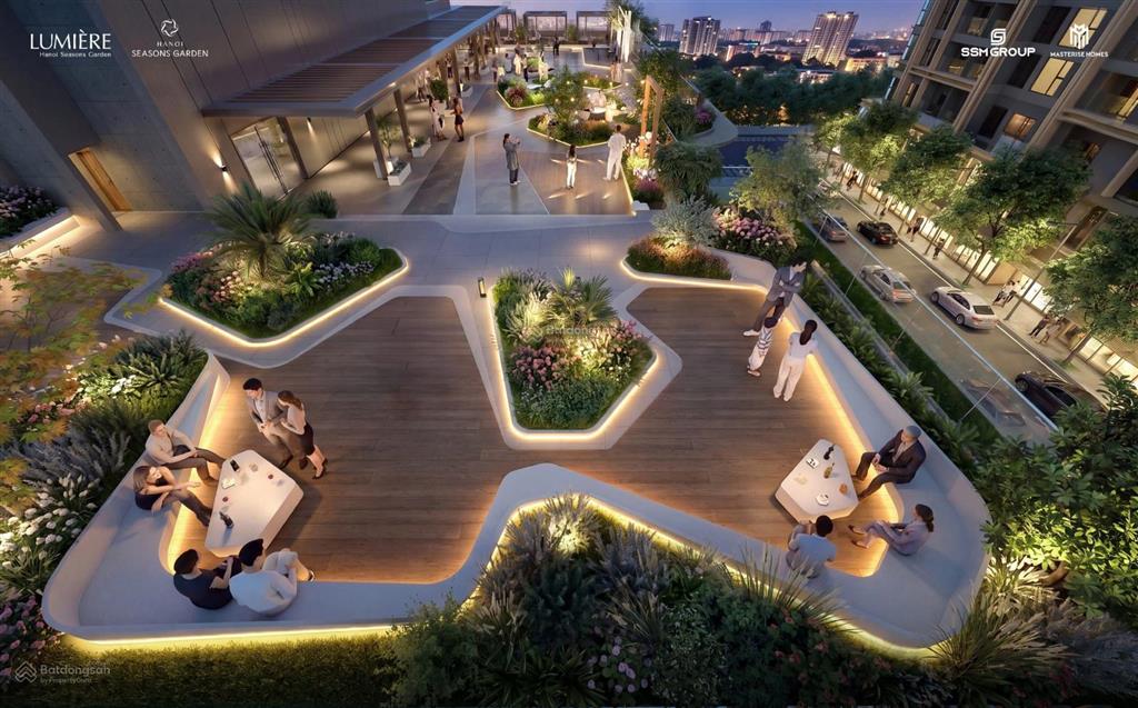 2 phòng ngủ thiết kế vuông vắn tại hanoi season garden chỉ 11,8 tỷ