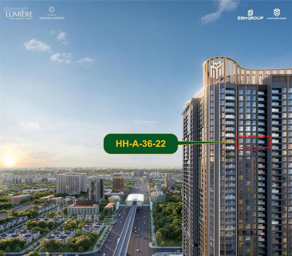2 phòng ngủ thiết kế vuông vắn tại hanoi season garden chỉ 11,8 tỷ