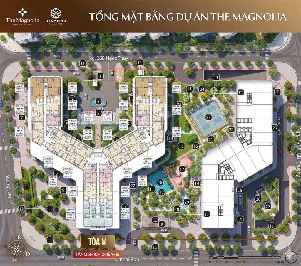 Bán căn hộ 2n the magnolia mik khai sơn chỉ hơn