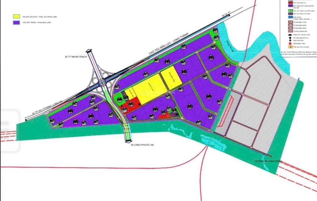 Chuyển nhượng đất xây dựng kho logistics, xưởng cảng phước an đồng nai  vị trí đẹp, hạ tầng tốt