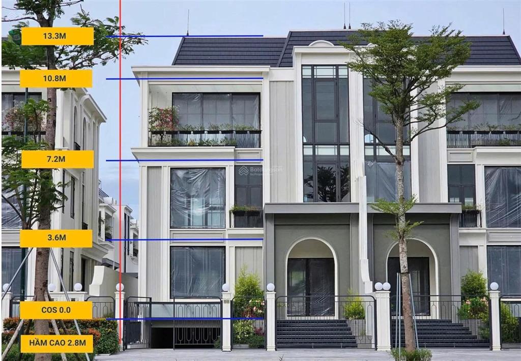 Bán biệt thự tại khu đô thị nam thăng long  ciputra, 51 tỷ, 120m2 hot!
