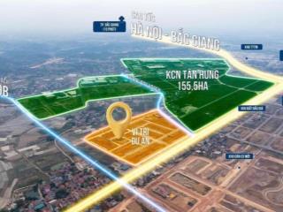 Bán đất nền dự án nhs gateway bắc giang, 2,5 tỷ, 80 m2 đối diện công viên vườn hoa tân hưng