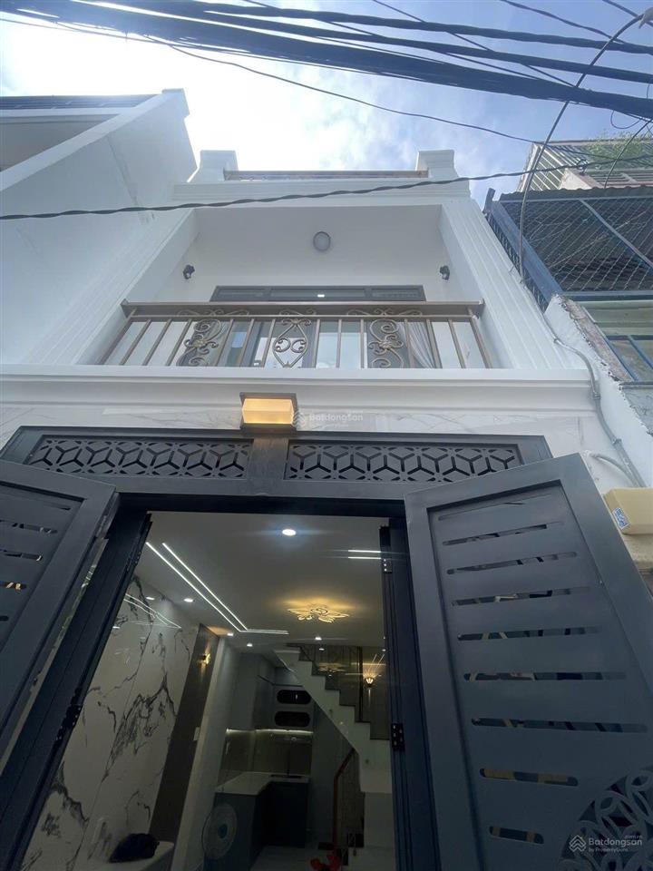Nhà phú thọ hòa tân phú  25m x 2 tầng mới đẹp, gần văn cao, 3.83 tỷ