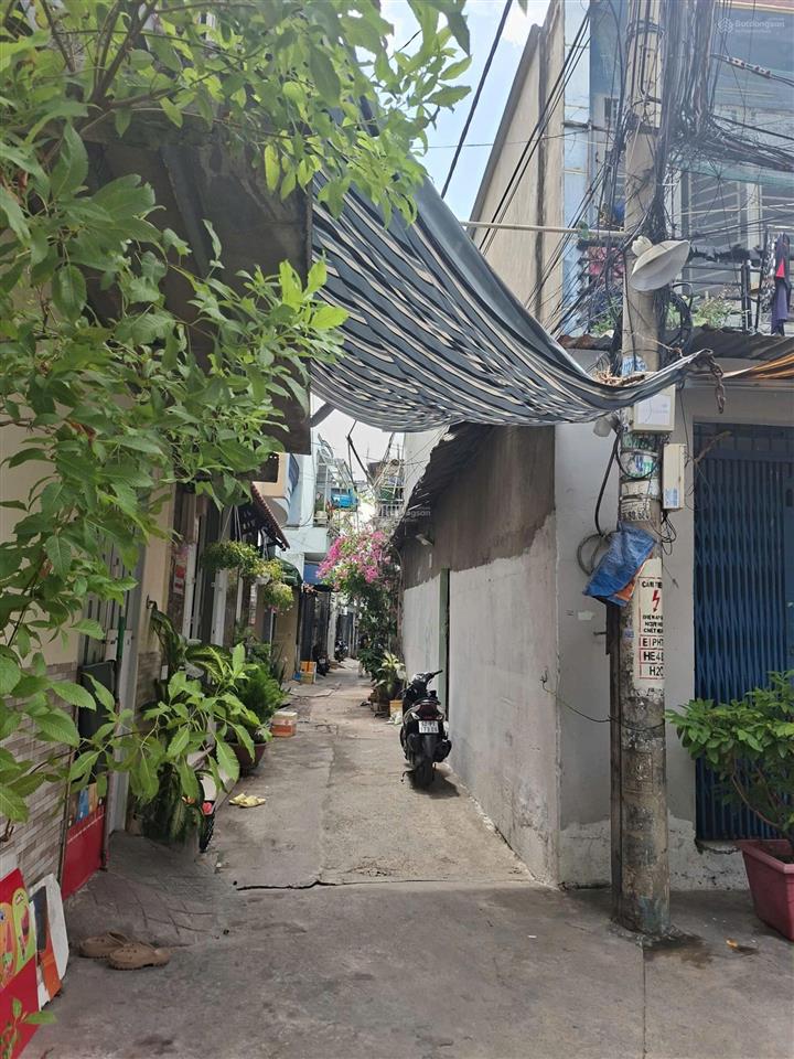 Nhà phú thọ hòa tân phú  25m x 2 tầng mới đẹp, gần văn cao, 3.83 tỷ