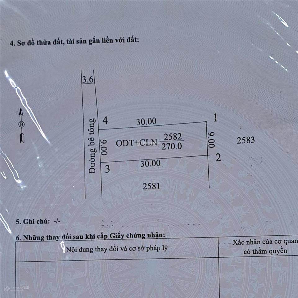 Chính chủ bán đất tại thanh điền tây ninh