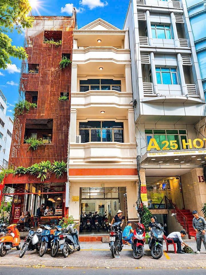 Bán nhà mặt tiền bùi thị xuân, quận 1 4x24m  ctxd hầm 9 tầng hđt 150 triệu/tháng 65 tỷ