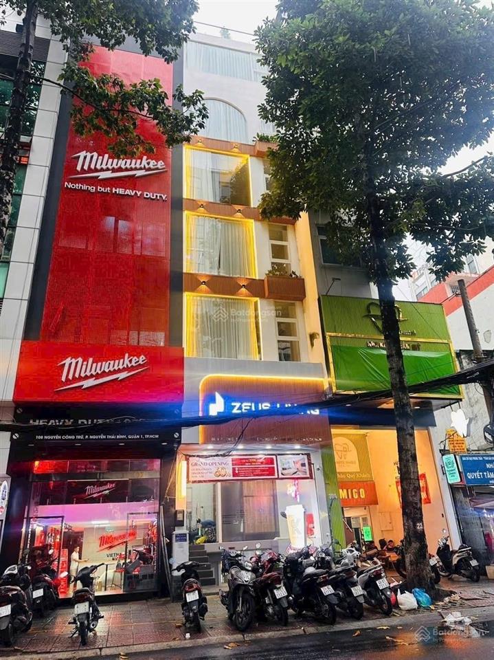 Bán tòa nhà mt nguyễn công trứ, quận 1  dt 4,56x17,4m  hầm 6t | hđt 120 triệu/tháng | giá 56 tỷ