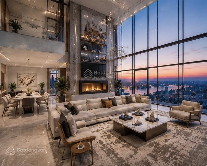 Căn duplex, penthouse, sky villas, 3n view sông tại mik khai sơn long biên giá 99tr/m2