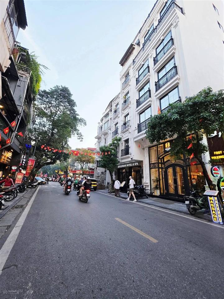 30 tỷ nhỉnh có nhà mặt phố hàng gà 38m 5 tầng, view ngã 5 hàng phèn, hàng gà, cửa đông, nhà hỏa