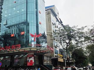 130 tỷ  tòa nhà mặt phố phùng chí kiênhoàng quốc việt 275m*9t mt11m cầu giấy, 2 thoáng, doanh