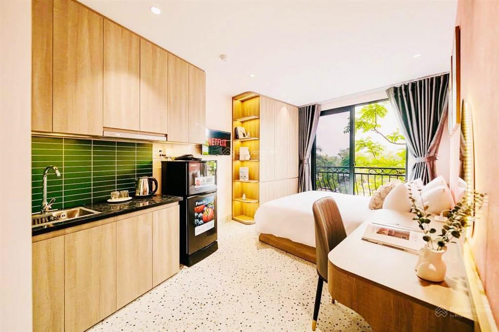 30 tỷ apartment mặt phố an dương vương 99m2*9t mt 10m, 28 phòng studio, dòng tiền 150tr/th