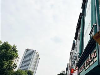 Mặt phố vĩnh phúc 50m*5t mt4.8m 20 tỷ ba đình gara, đường 3 ôtô tránh, vỉa hè kinh doanh ở sướng