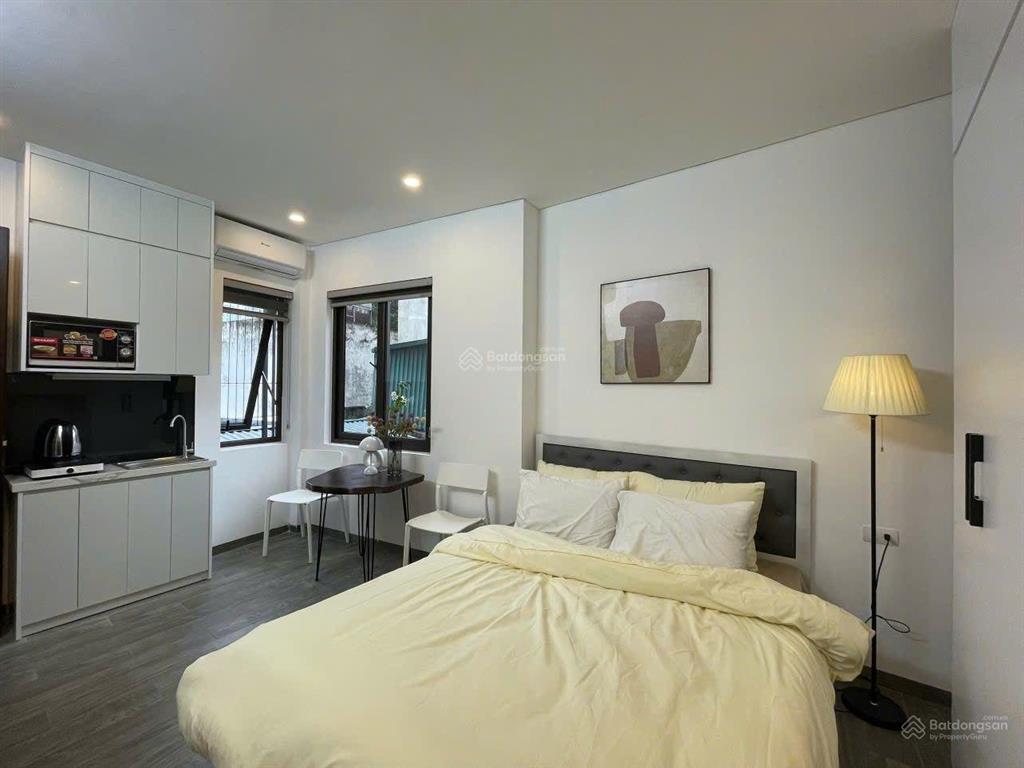 Cho thuê ccmn studio ho 25m2 giá 4 tr full đồ khép kín, hoàng hoa thám, thụy khuê, gần lăng bác