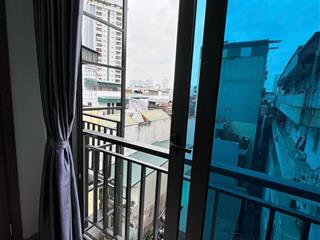 Ccmn làng bách khoa gác lửng 24m2, giá 4,4tr ban công, thang máy, minh khai