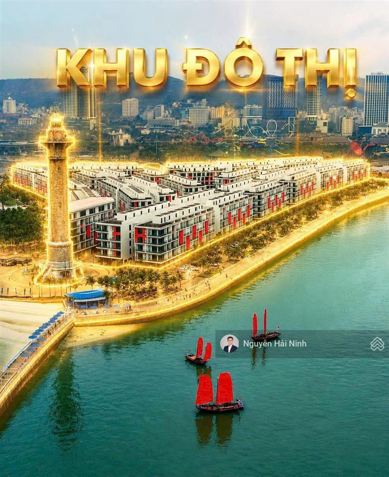 Bán shophouse mặt biển, bến du thuyền, chợ vui  fest trung tâm lõi du lịch bãi cháy