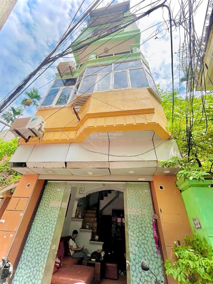 Bán nhà 6 tầng ngõ 204 hồng mai 28m2 view trường học, không quy hoạch