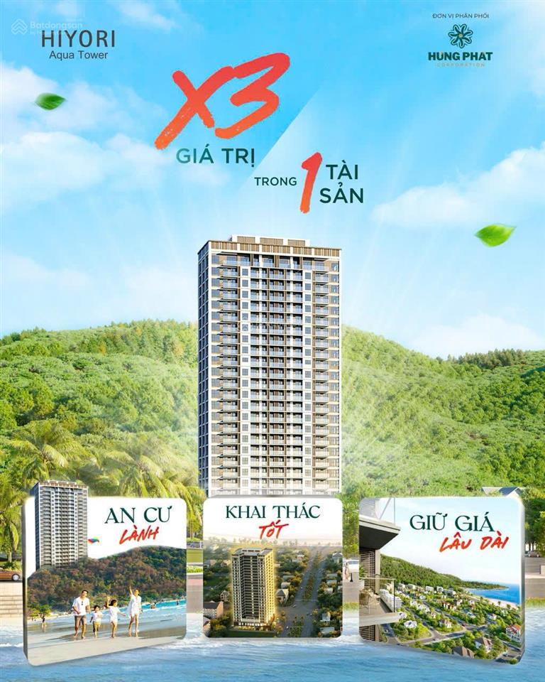 Căn hộ 66m², 2pn, view biển sơn trà, sở hữu lâu dài, giá chỉ 4,x tỷ/căn