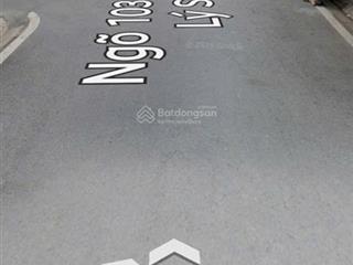Chính chủ bán đất ngõ 103 đường lý sơn, long biên, hà nội. miễn trung gian.