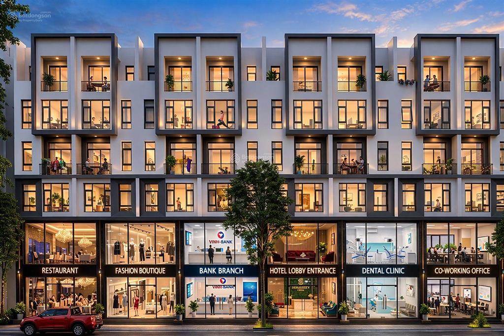 Siêu phẩm đầu tư shophouse trung tâm hải phòng sát 10 tòa chung cư, 78m2, mt 6m, 7 tầng, 14.5 tỷ