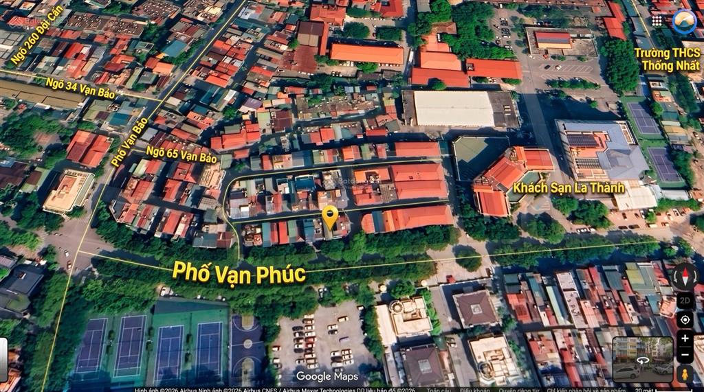 Cho thuê nhà mặt phố vạn phúc dt 50m2 x 4t. nhà 1 mặt phố, 1 mặt ngõ to, vỉa hè rộng