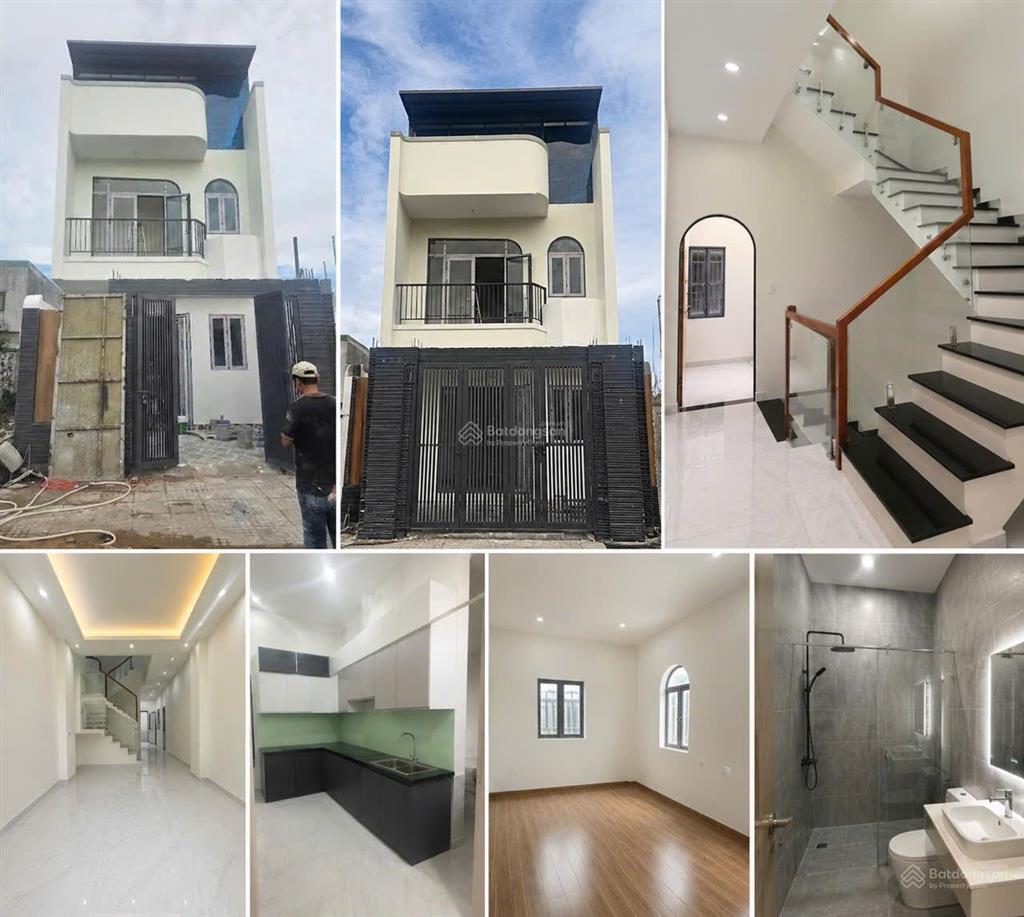 Nhà đẹp hậu nghĩa  240m² full công năng, 162m² thổ cư, sổ sẵn công chứng ngay. giá tốt 3.8 tỷ
