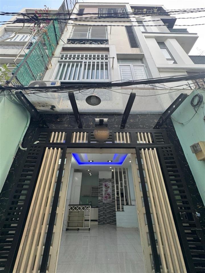 Hiếm phú nhuận hẻm thông  ngay phan đình phùng 5 tầng btct  hơn 6 tỷ tl
