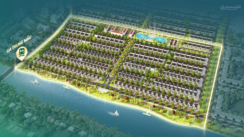 Biệt thự sát hà nội, giá bằng 1/2, sổ hồng riêng, chính sách miễn gốc lãi 18 tháng.  ngay !
