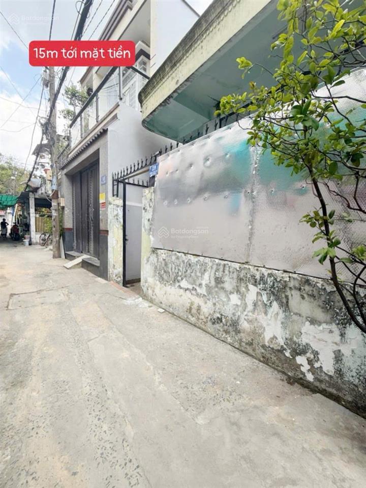 Nhà nở hậu ngay đường số gò vấp cách mặt tiền 15m