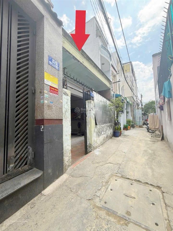 Nhà nở hậu ngay đường số gò vấp cách mặt tiền 15m