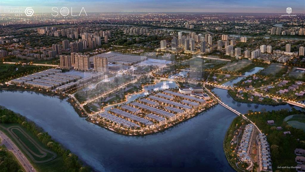 Duy nhất 1 căn song lập kế góc sát sông hướng nam the global city