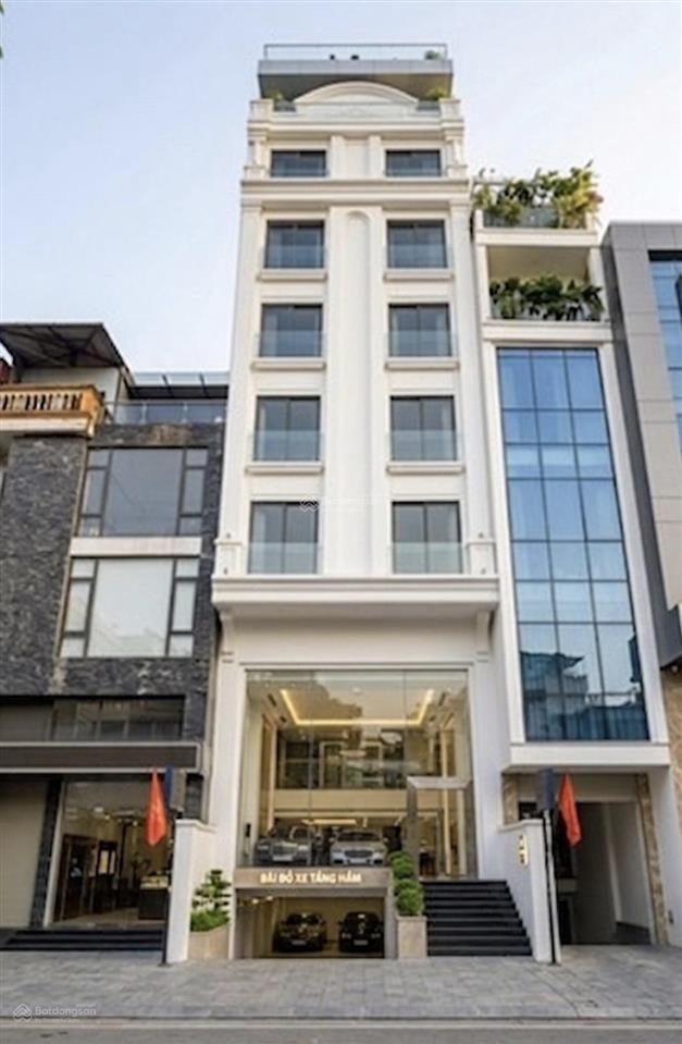 Bán tòa nhà mặt phố hạ đình 155m2  đối diện vin cao xả lá  9 tầng thang máy  mt 6.8m giá đầu tư
