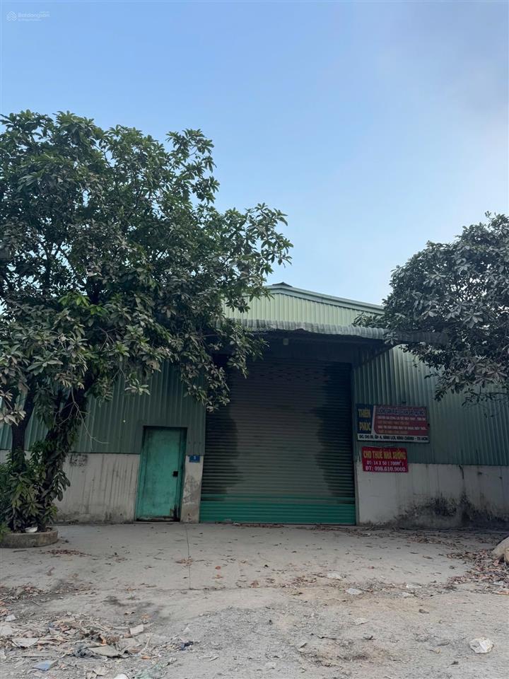 Cho thuê kho đường rau răm, huyện bình chánh