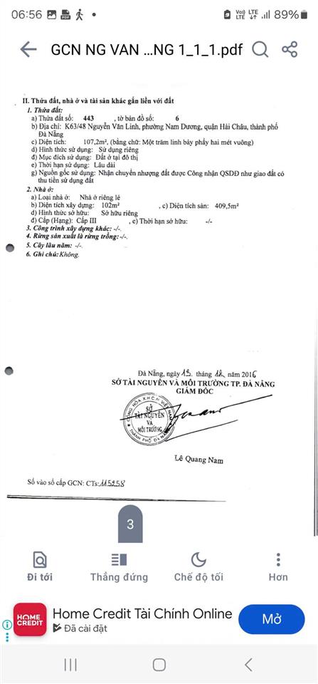 Chủ giảm 500tr. bán ngay nhà 4 tầng kiệt nguyễn văn linh