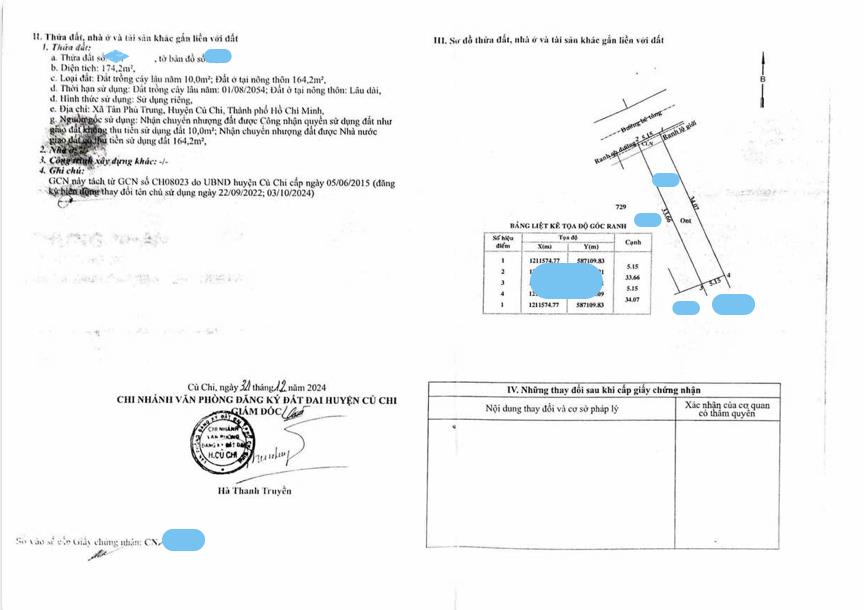 Chính chủ bán gấp đất 175m2 giá 1tỷ3 mặt tiền tỉnh lộ 2, xã tân phú trung, củ chi sổ hồng riêng