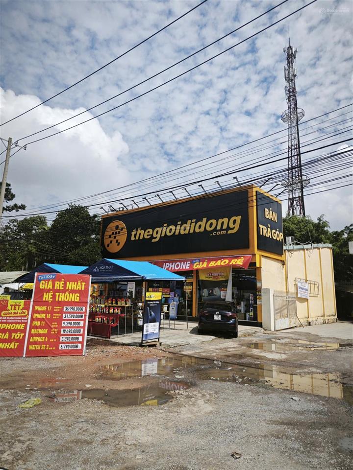 Bán lô đất 210m2 giá 1tỷ7 mặt tiền nguyễn thị chiên, xã tân an hội củ chi sổ hồng riêng chính chủ