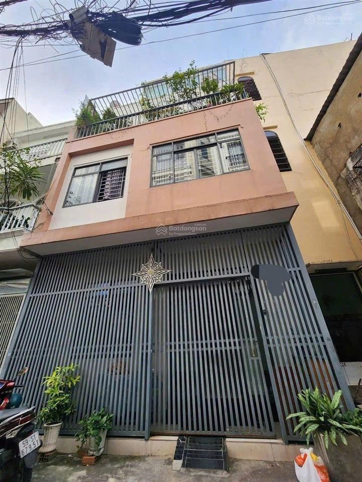 Bán nhà hẻm 4.5m phan văn trị p12 bình thạnh 6x6m 4 tầng 4 pn giá 6.9 tỷ bớt lộc