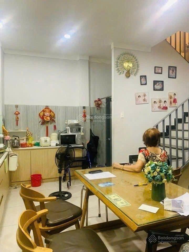 Bán nhà hẻm 4.5m phan văn trị p12 bình thạnh 6x6m 4 tầng 4 pn giá 6.9 tỷ bớt lộc