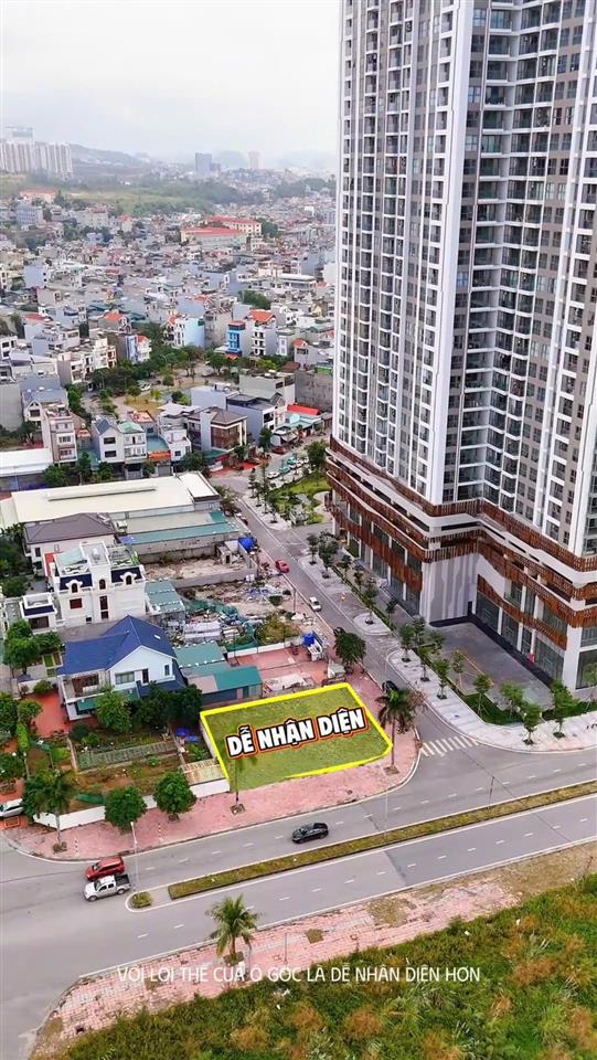 Bán lô đất góc kim cương trung tâm phường cao xanh hạ long