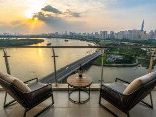 Ban căn hộ the emeral boulevard  nhà sang view 3 mặt sông sài gòn, full nội thất